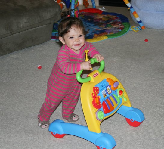 Julia walking